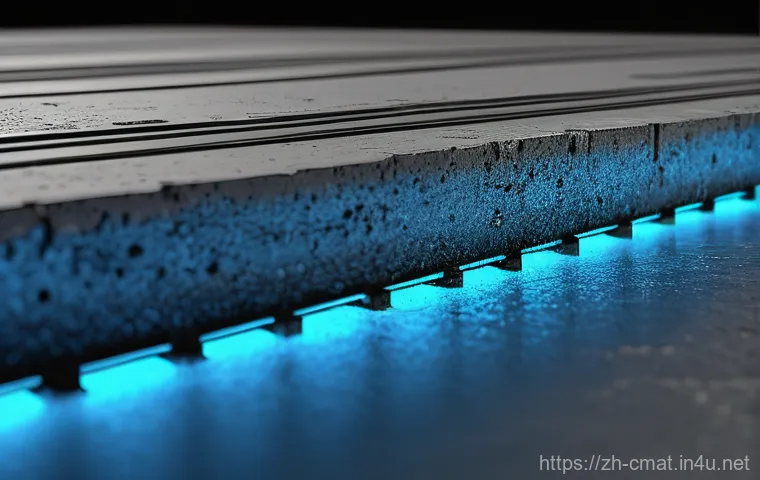 건설재료시험 기술자와 산업용 설비 사례 - **Prompt 1: Embedded Smart Sensors in a Building Structure**
    A highly detailed, realistic cross-...